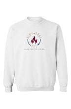 Heavy Hitter Crewneck front view in White