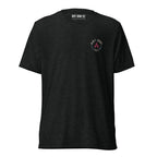 Black ADY motivational tee with “I Didn’t Come This Far To Only Come This Far” statement printed on the back.